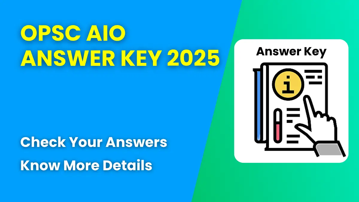 OPSC AIO Answer Key 2025