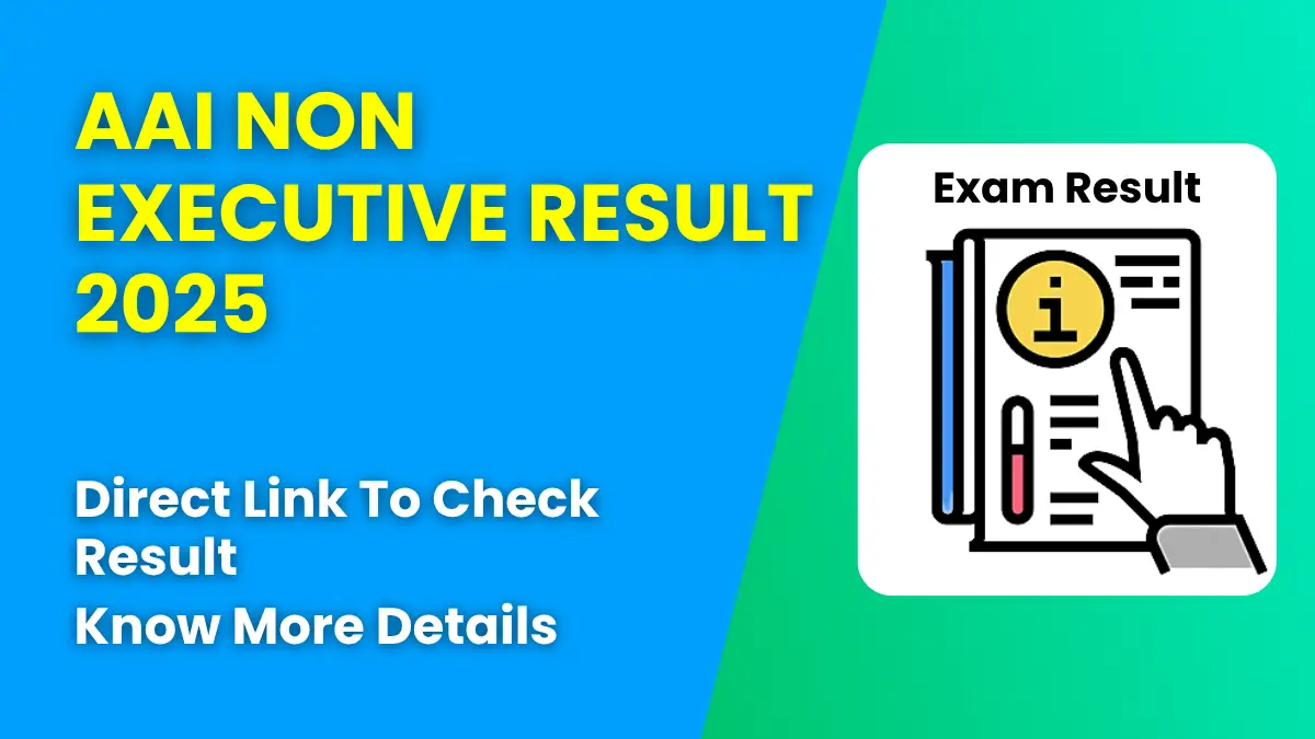 AAI Non Executive Result 2025