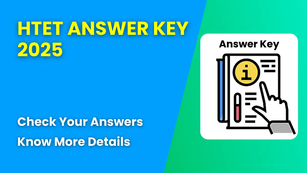 HTET Answer Key 2025