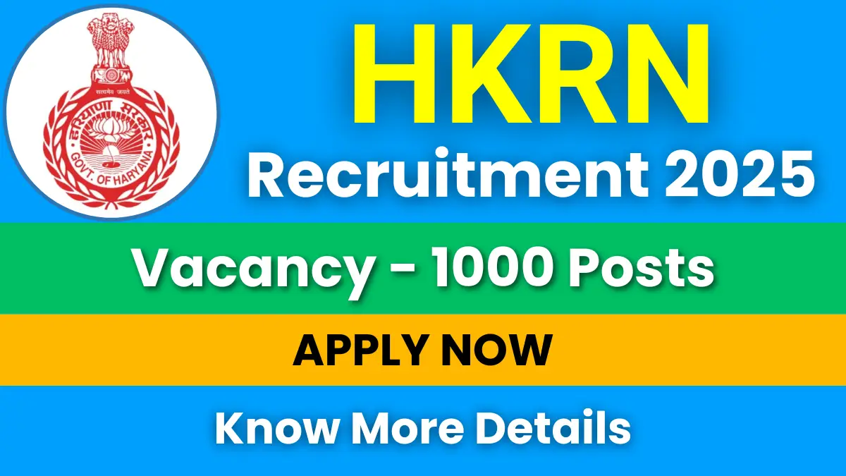HKRN Recruitment 2025