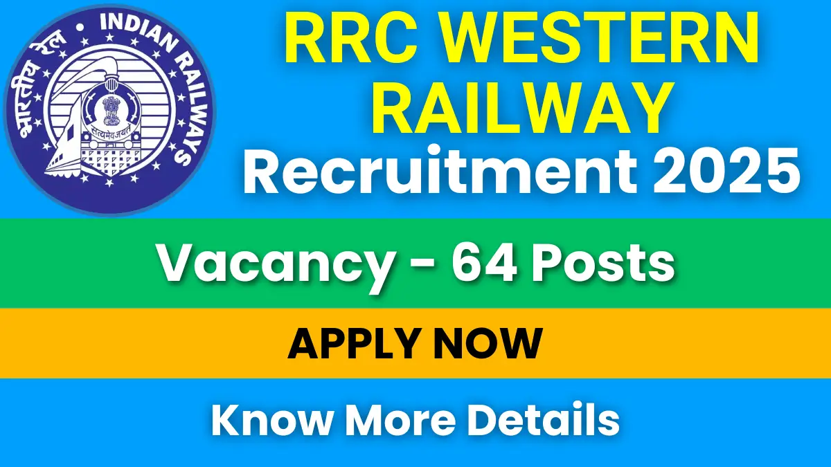 RRC Western Railway Recruitment 2025