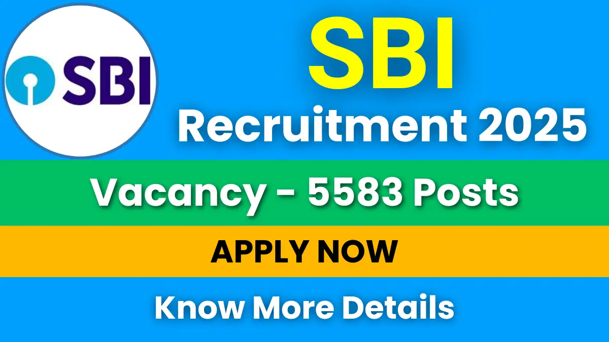 SBI Bank Clerk Recruitment 2025