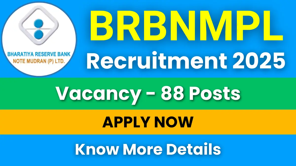 BRBNMPL Recruitment 2025