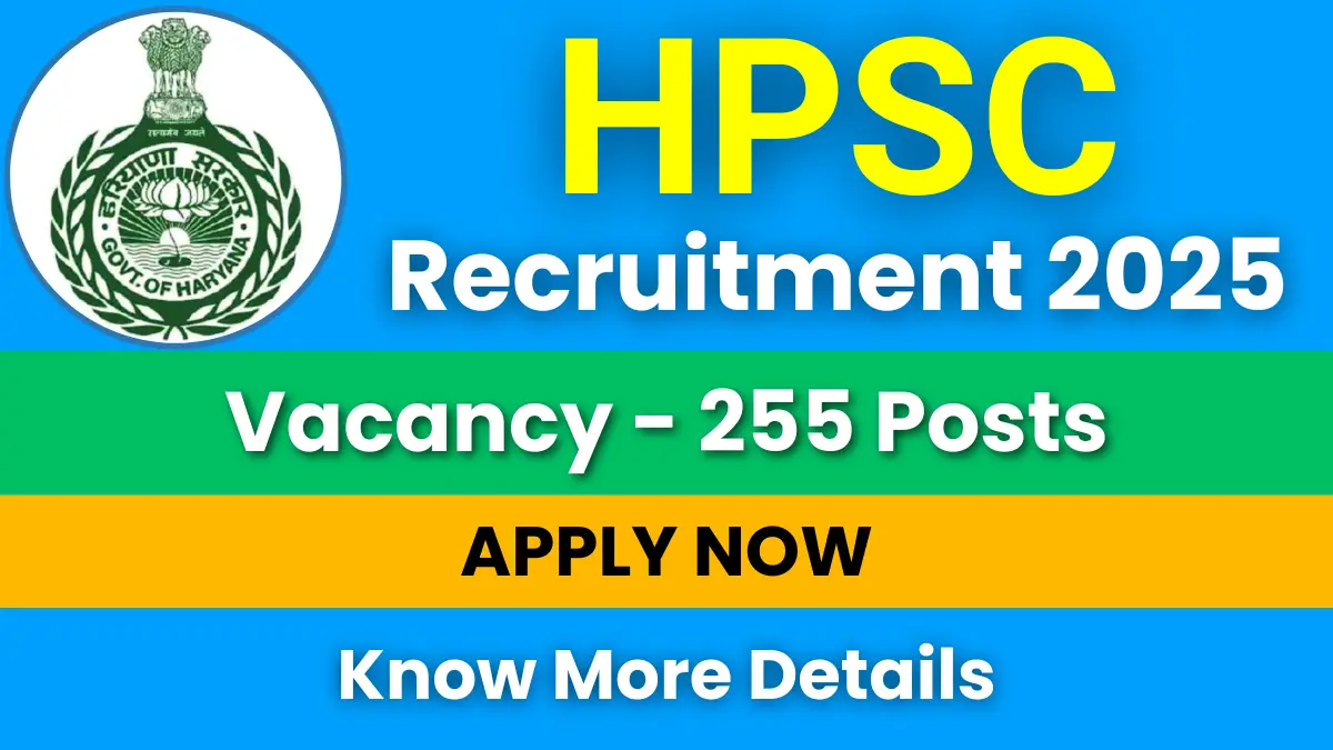 HPSC ADA Recruitment 2025 for 255 Vacancy: Apply Online Now 1 HPSC ADA Recruitment 2025
