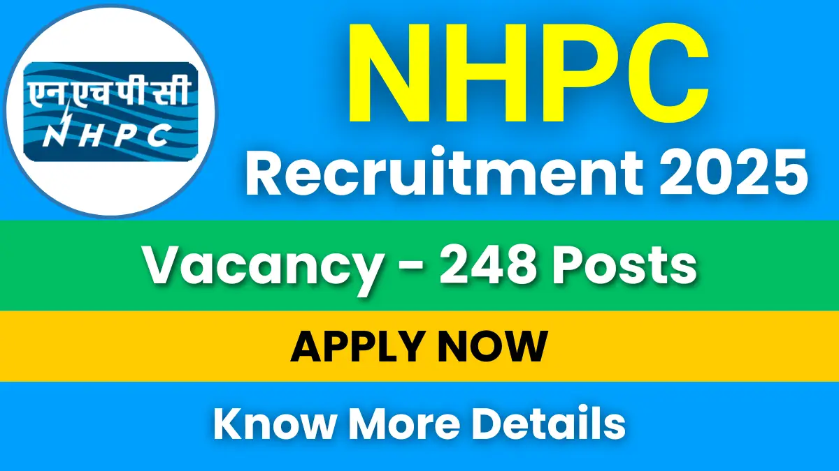 NHPC Junior Engineer Recruitment 2025