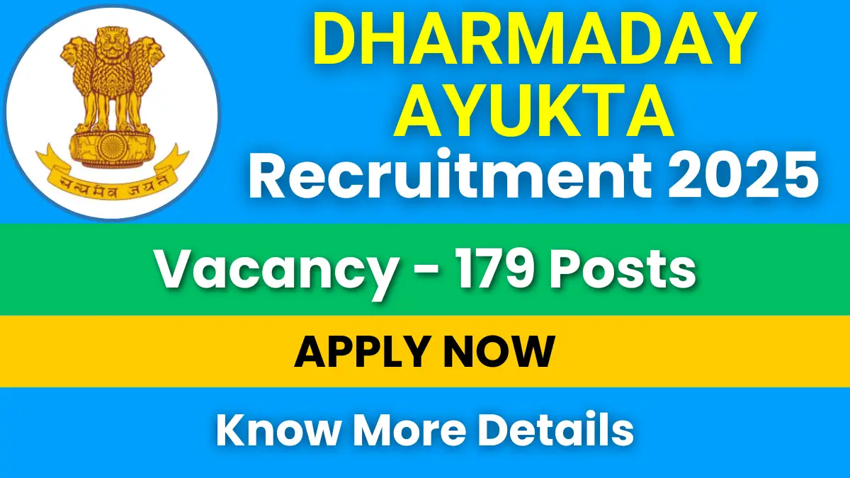 Dharmaday Ayukta Recruitment 2025