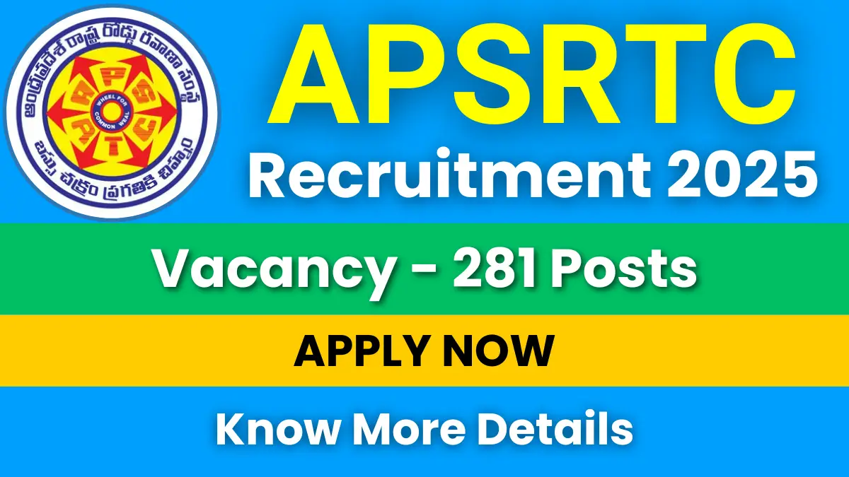 APSRTC Recruitment 2025