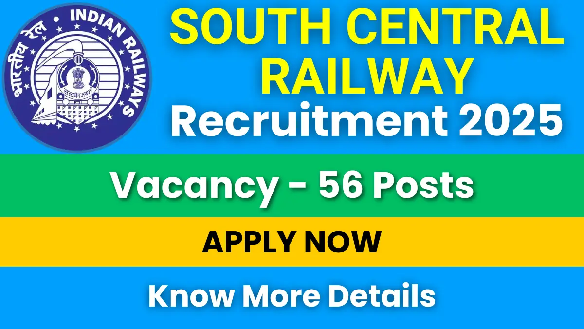 South Central Railway Recruitment 2025