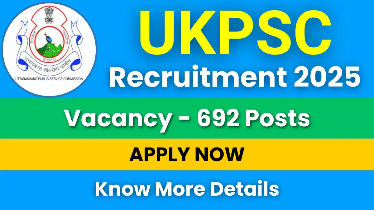UKPSC Principal Recruitment 2025