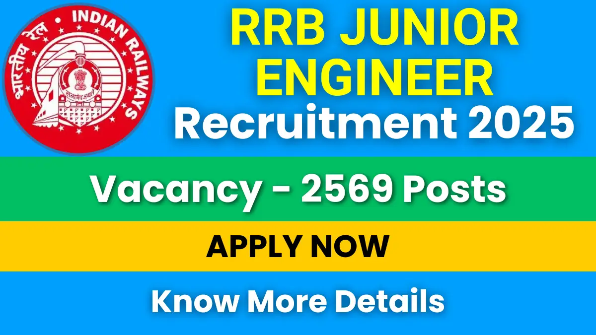 RRB Junior Engineer Recruitment 2025