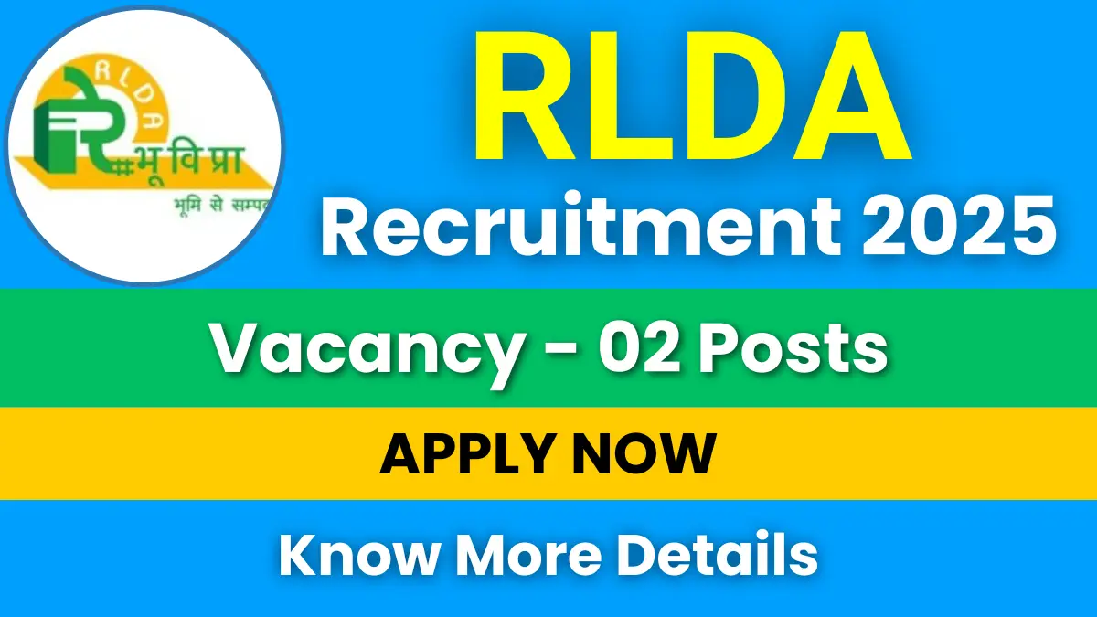 RLDA Recruitment 2025