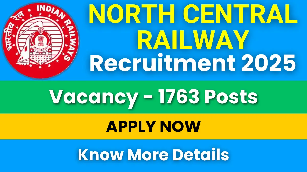 North Central Railway Recruitment 2025