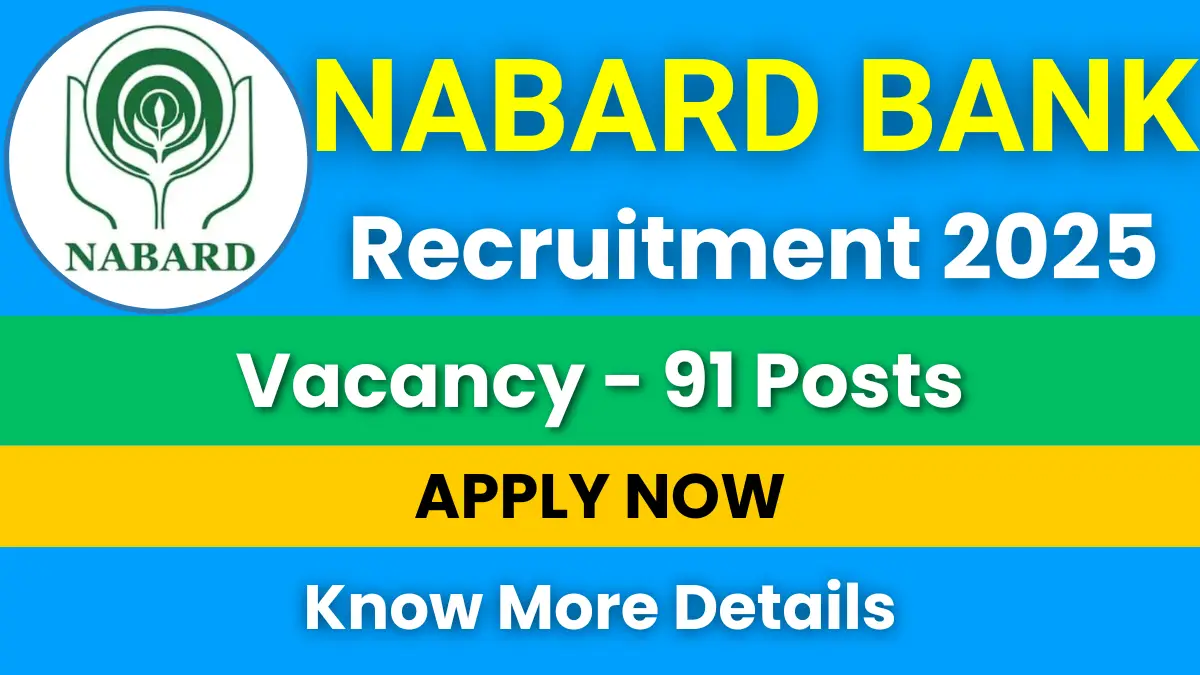 NABARD Bank Recruitment 2025