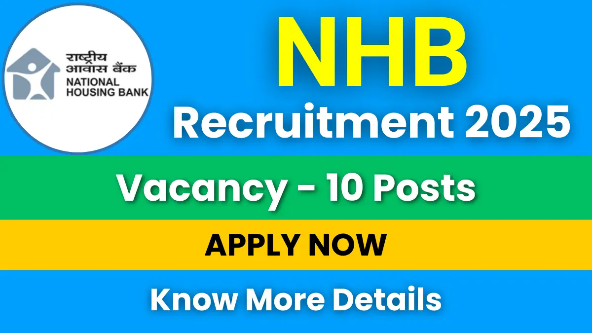 NHB Recruitment 2025