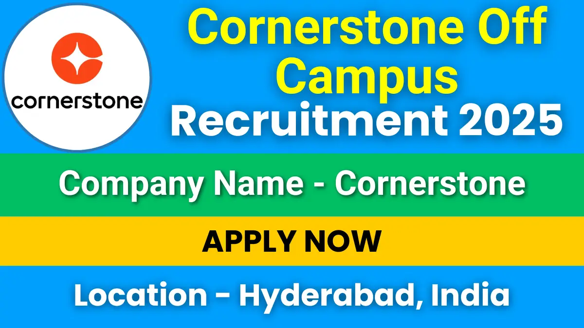 Cornerstone Off Campus Recruitment 2025