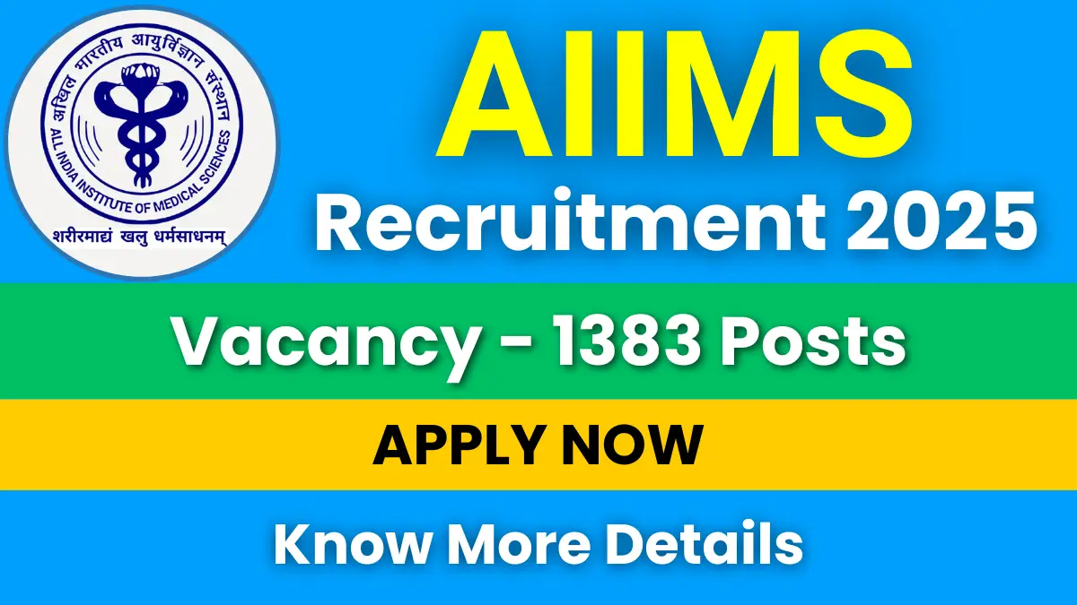 AIIMS Recruitment 2025