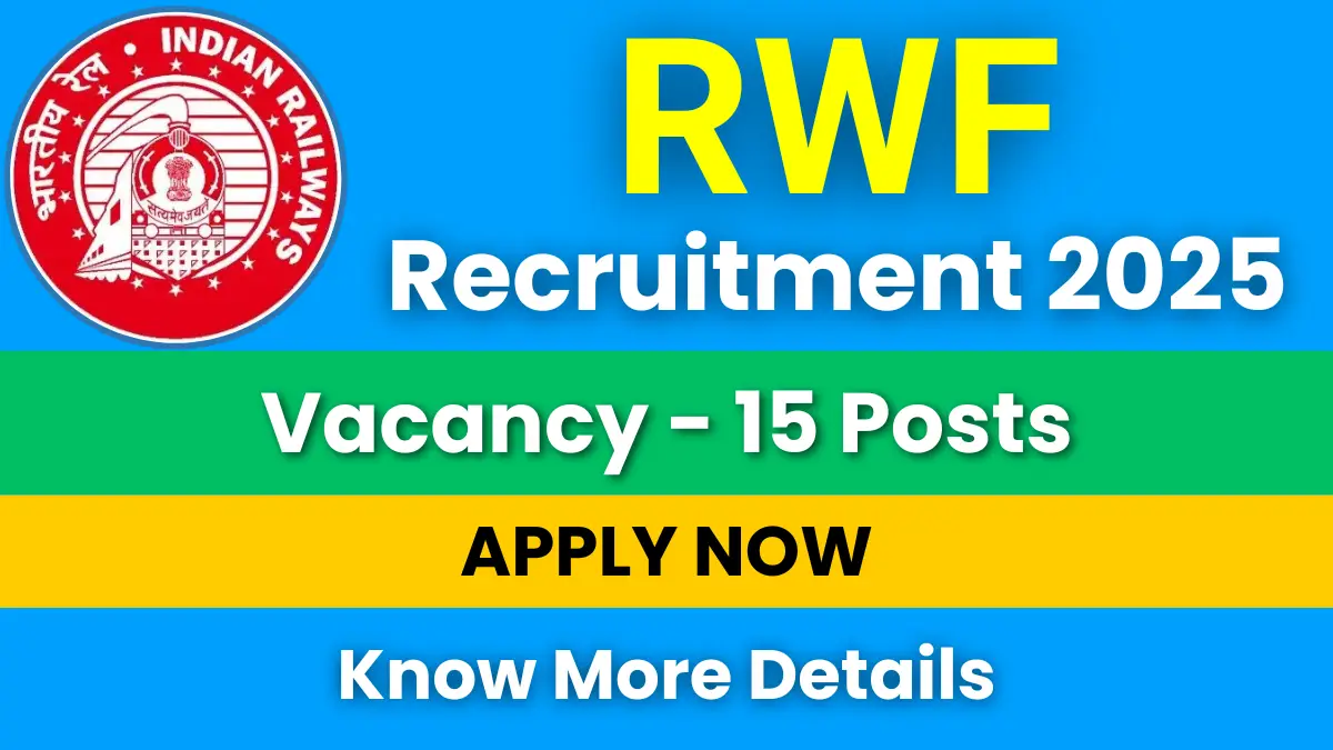 RWF Sports Person Recruitment 2025