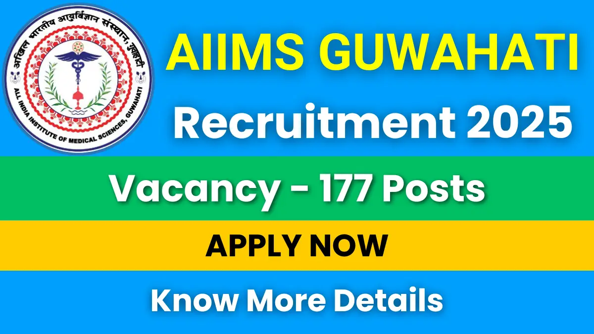 AIIMS Guwahati Recruitment 2025