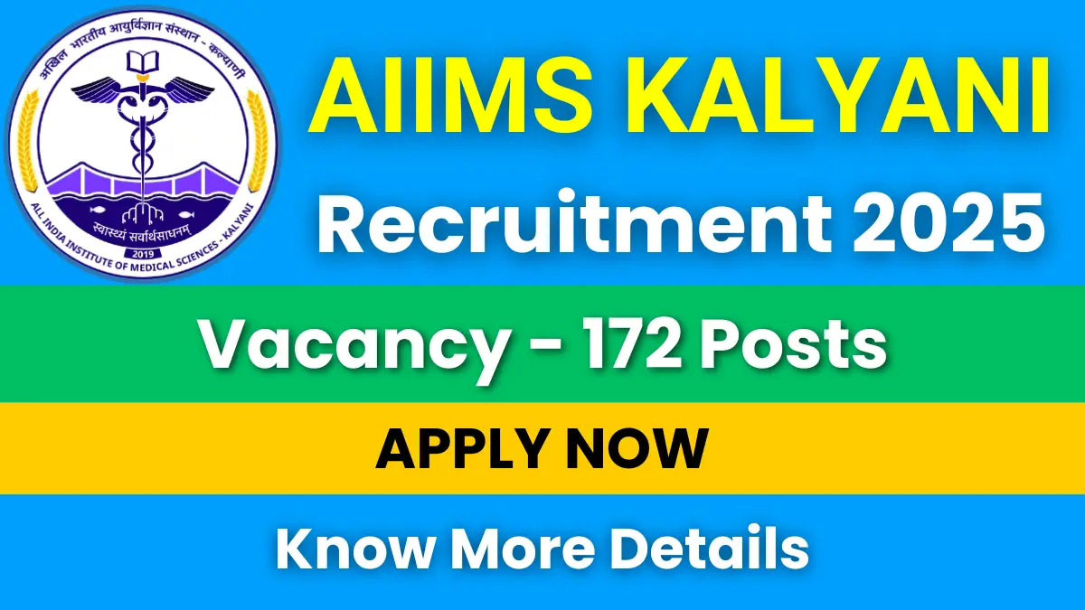 AIIMS Kalyani Recruitment 2025