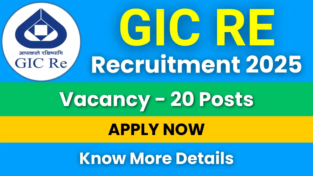 GIC Re Actuarial Apprentices Recruitment 2025