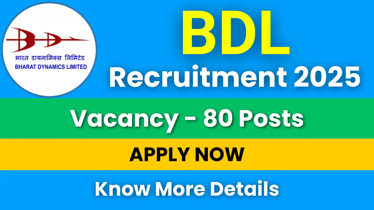 BDL Management Trainee Recruitment 2025