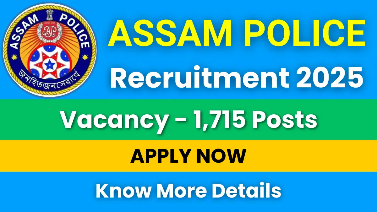 Assam Police Recruitment 2026