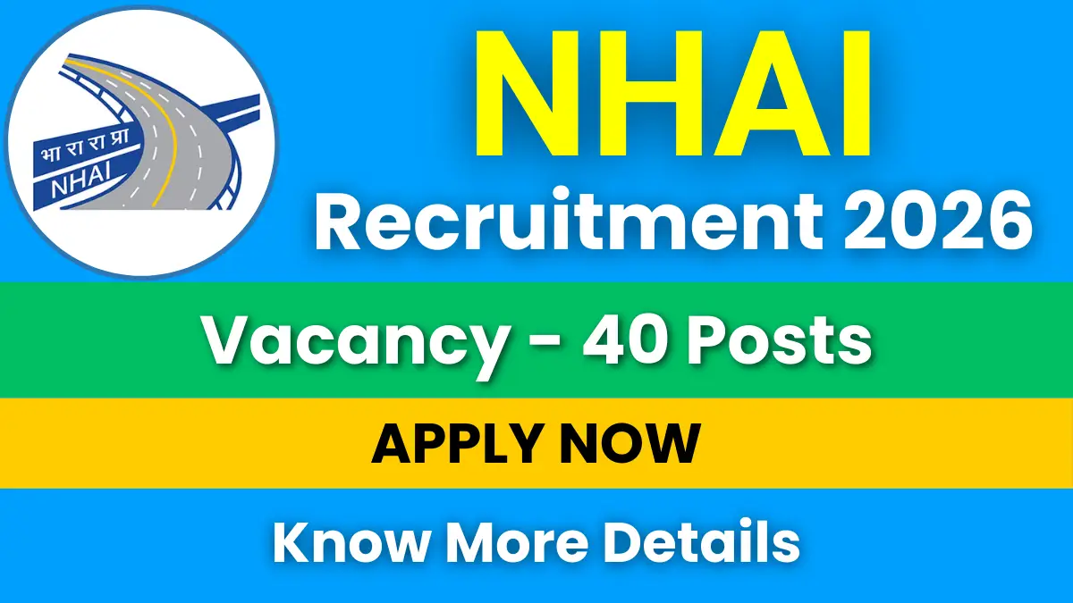 NHAI Recruitment 2026