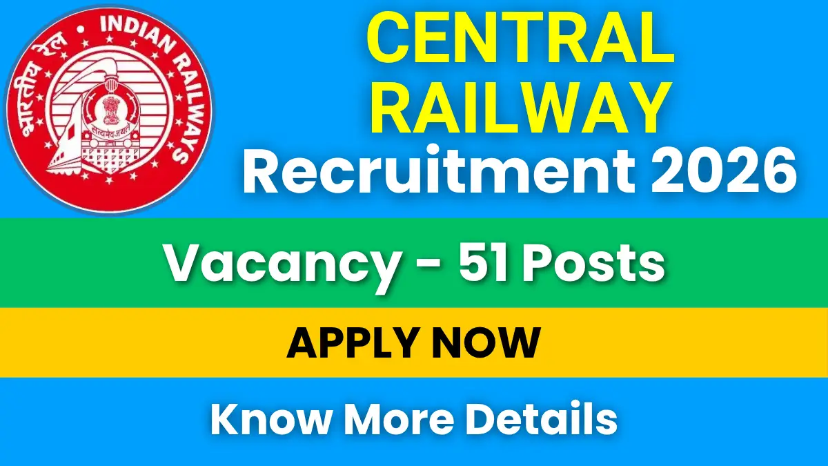 Central Railway Recruitment 2026