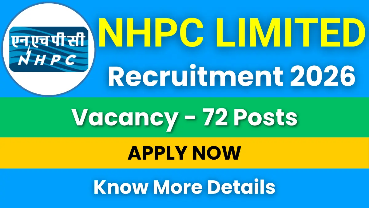 NHPC Limited Recruitment 2026