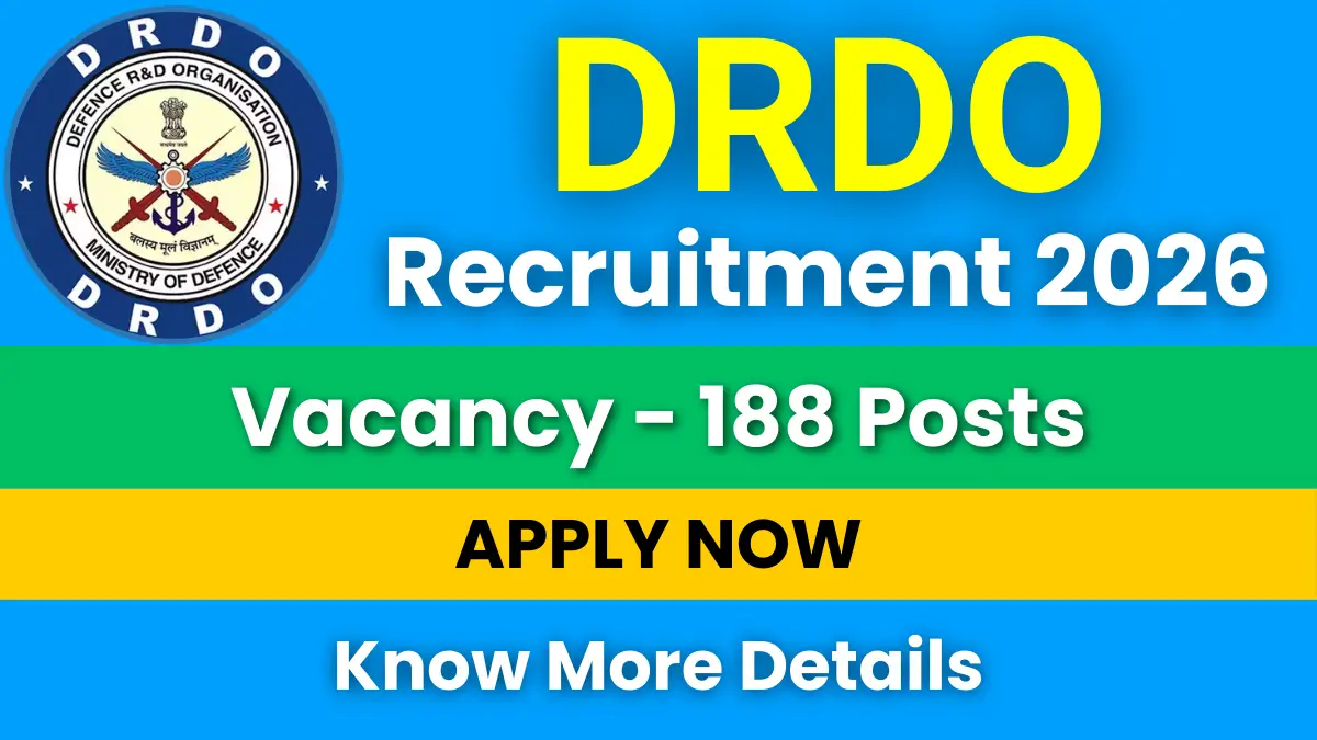 DRDO Recruitment 2026