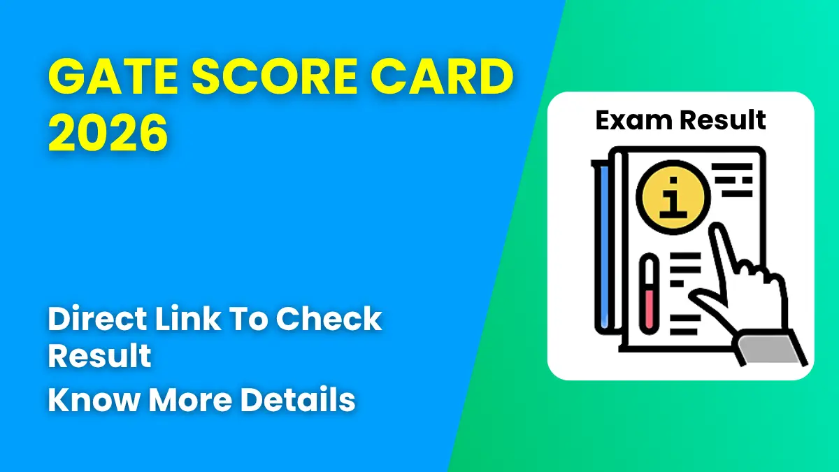 GATE Score Card 2026
