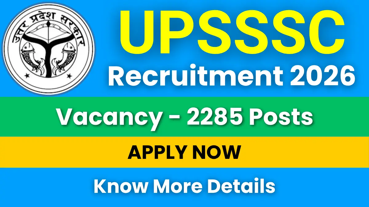 UPSSSC Lower PCS Recruitment 2026