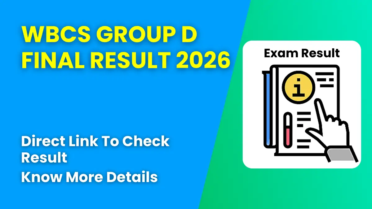 WBCS Group D Final Result 2026