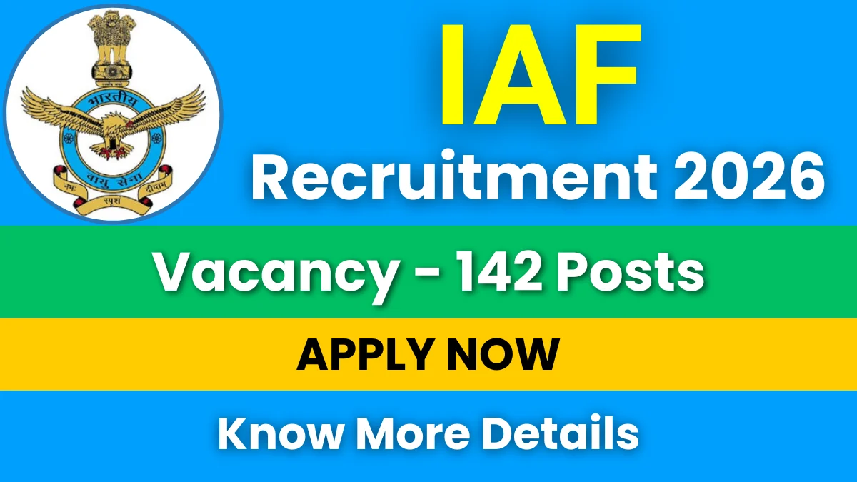 IAF Recruitment 2026