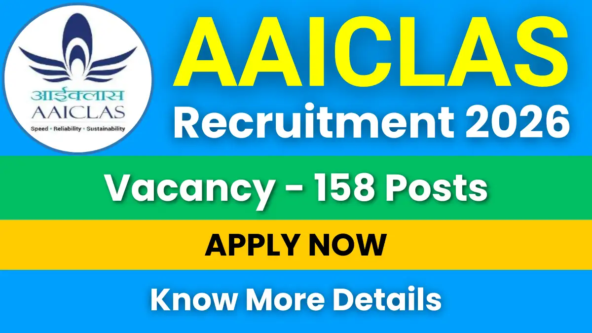 AAICLAS Recruitment 2026 for 158 Security Screener Posts: Apply Online Now 1 AAICLAS Recruitment 2026