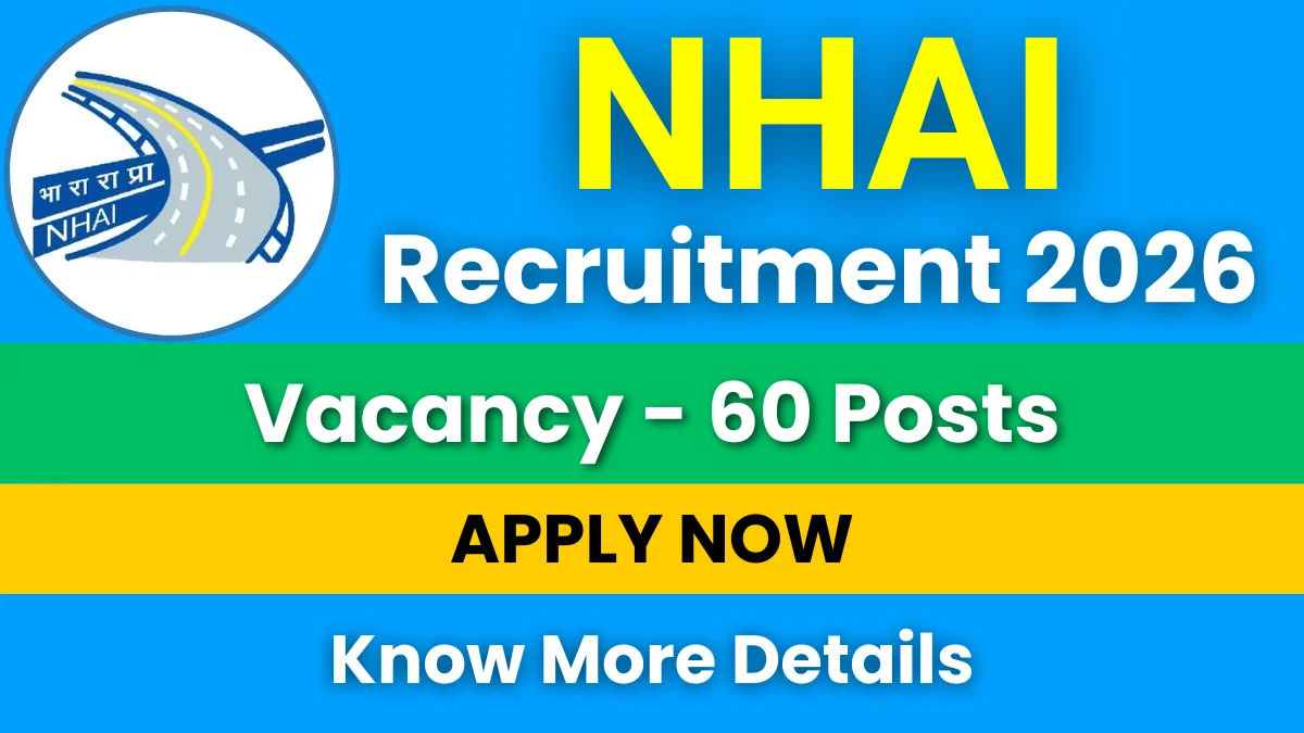 NHAI Recruitment 2026