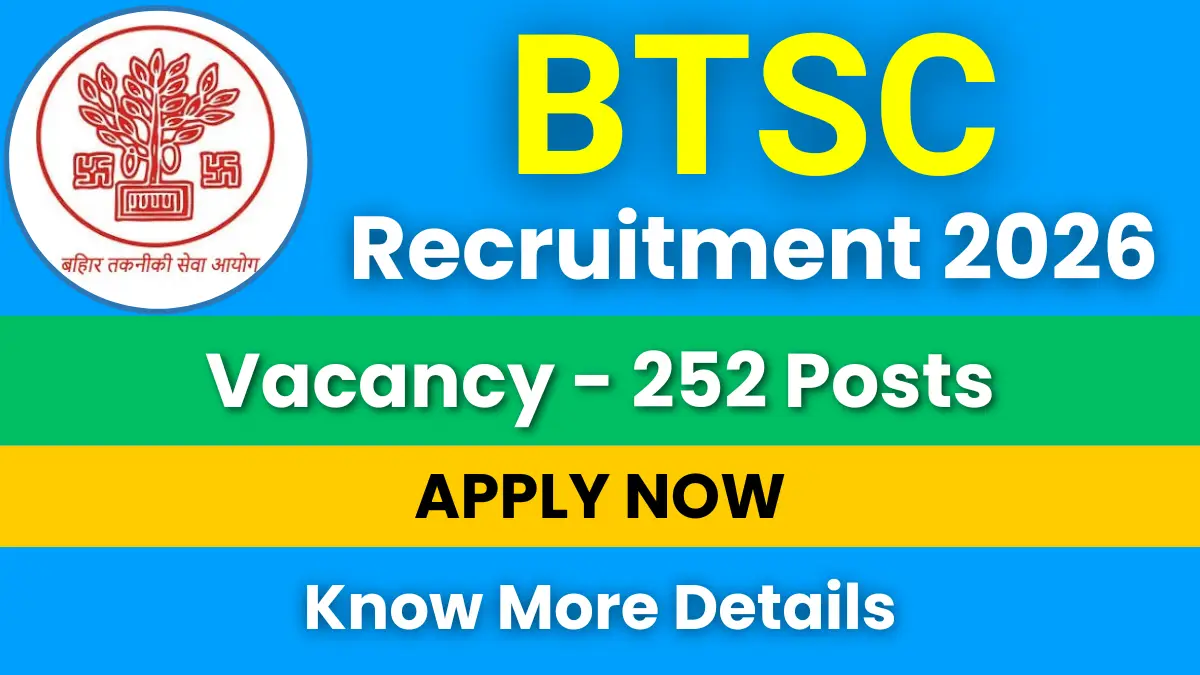 BTSC Polytechnic Instructor Recruitment 2026