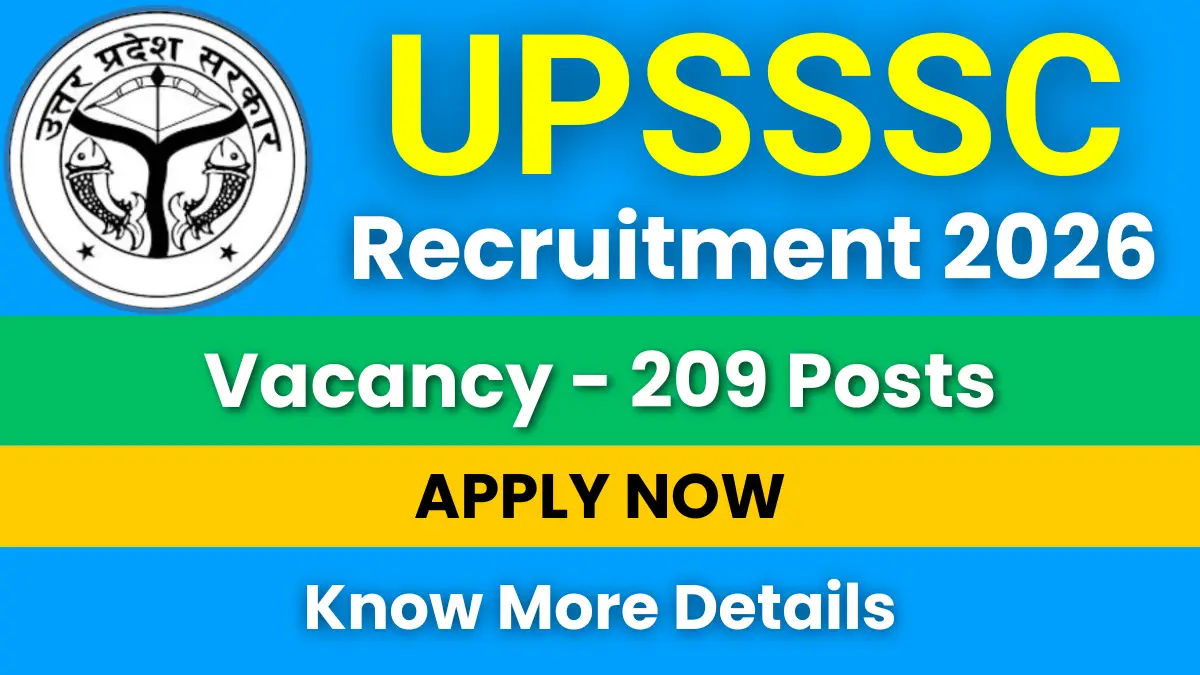 UPSSSC Havaldar Instructor Recruitment 2026
