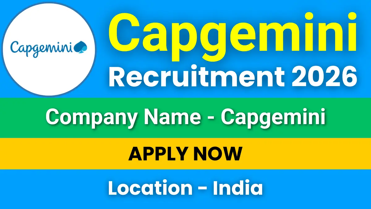 Capgemini Recruitment 2026