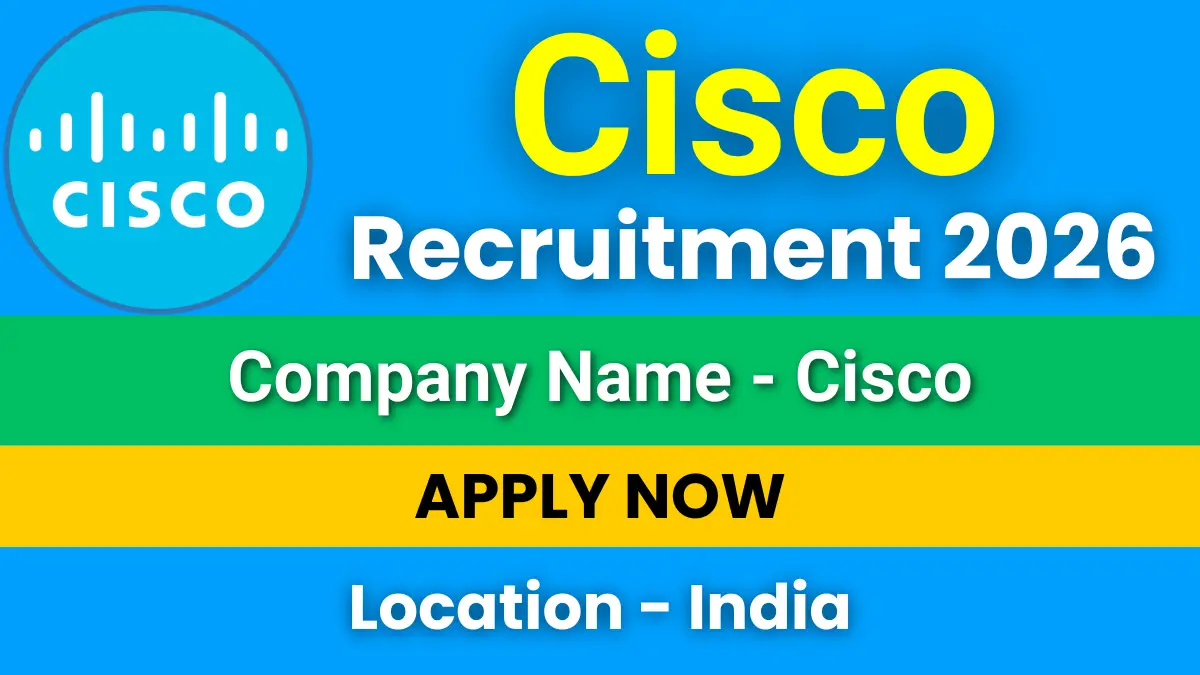 Cisco Software Engineer Recruitment 2026