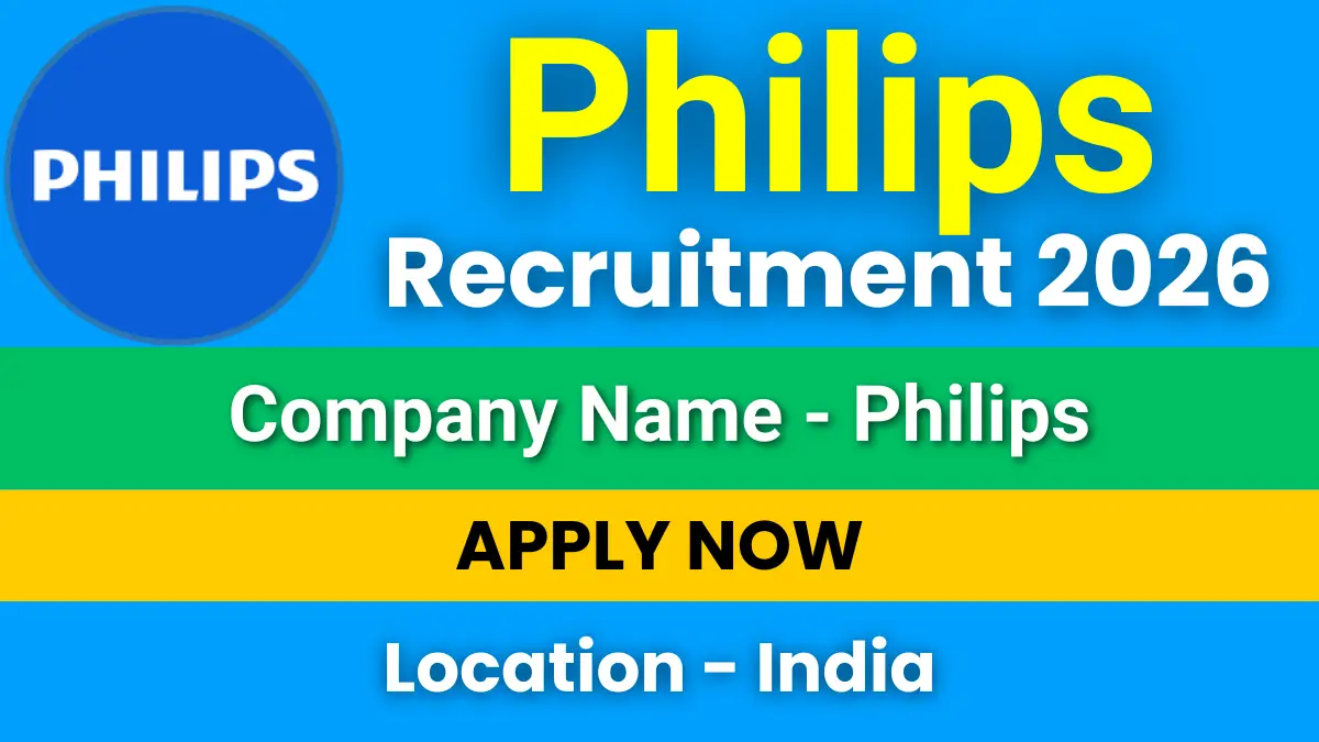 Philips Off Campus Recruitment 2026