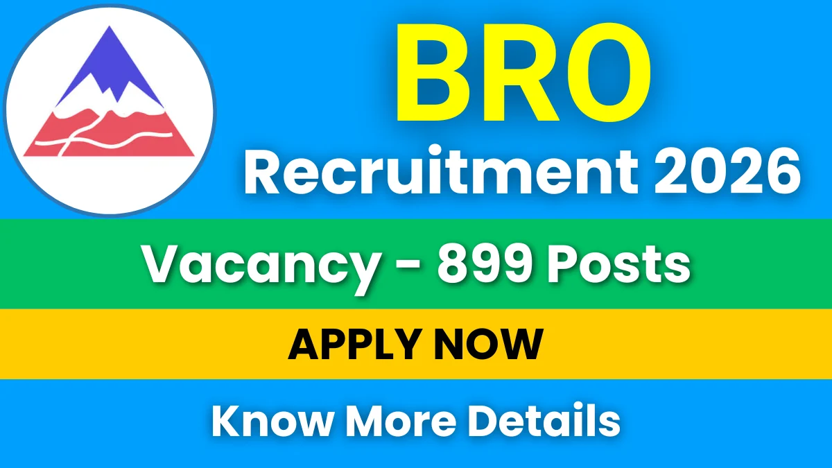 BRO Recruitment 2026