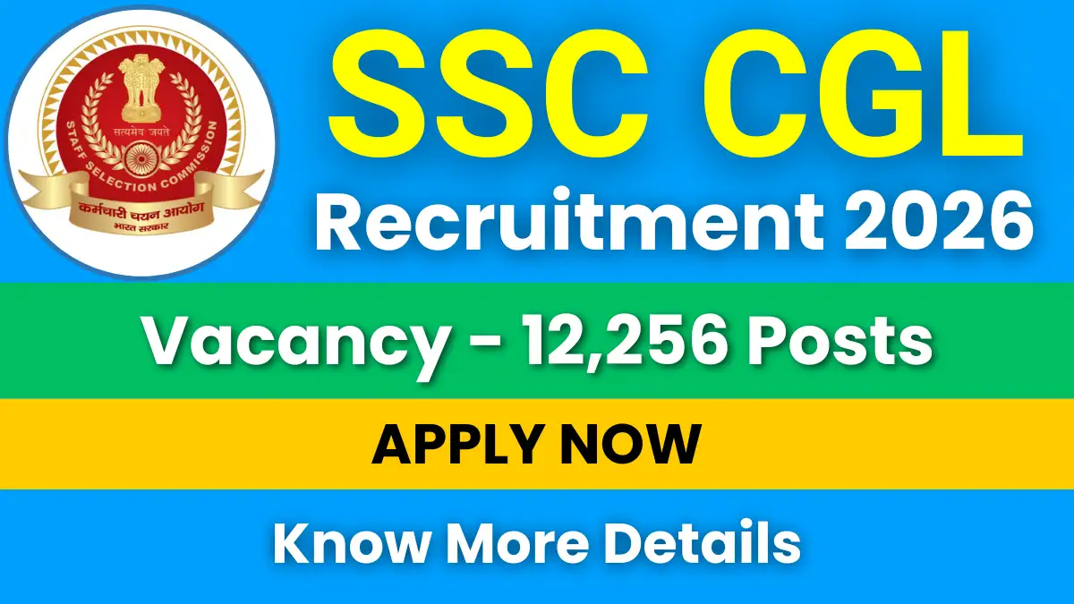 SSC CGL Recruitment 2026