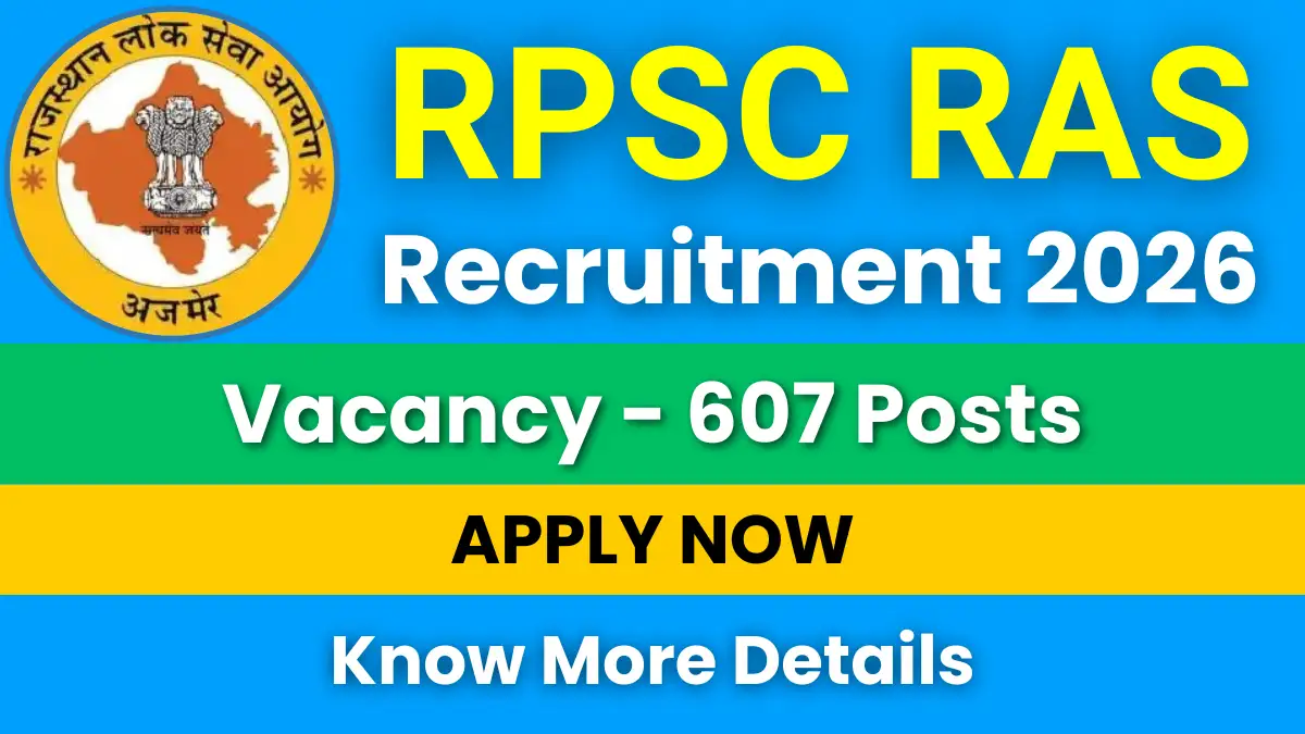 RPSC RAS Recruitment 2026