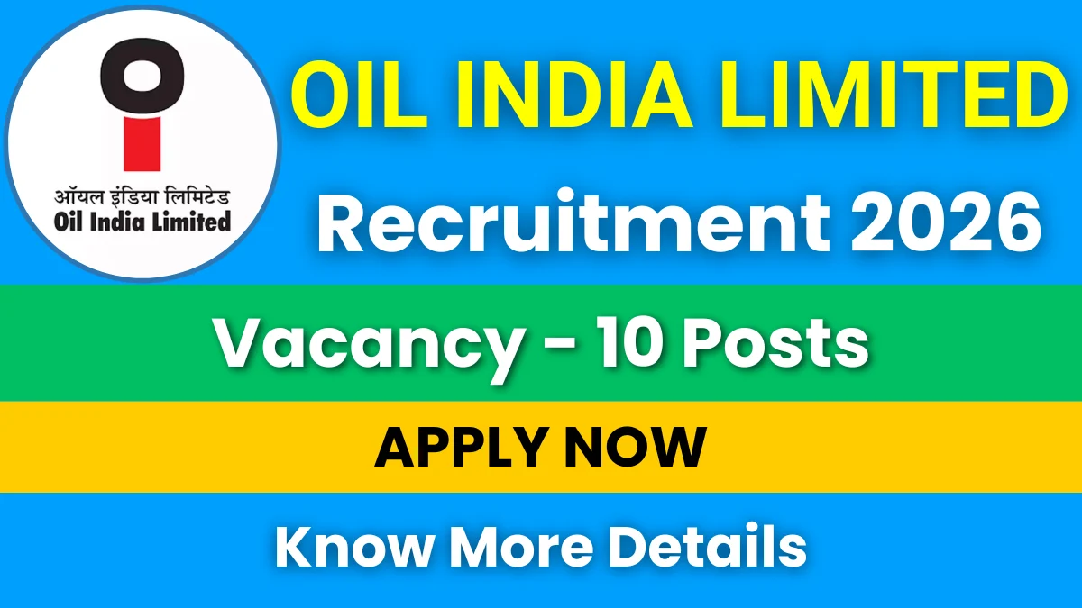 Oil India Limited Executive Recruitment 2026