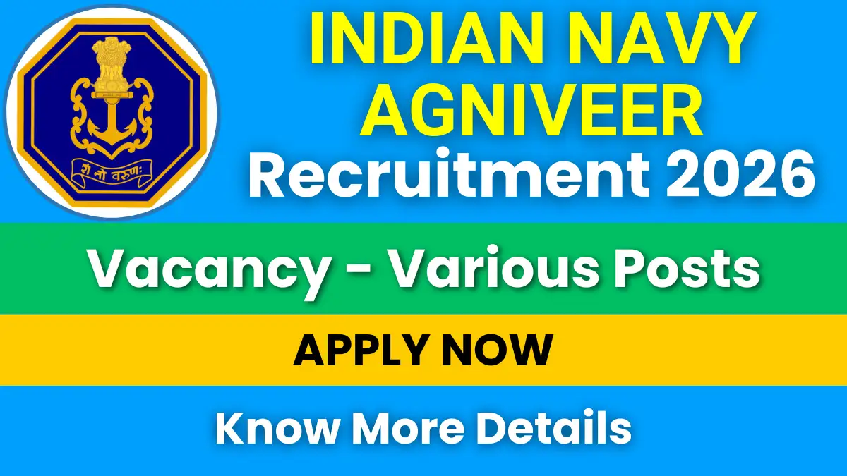 Indian Navy Agniveer Recruitment 2026