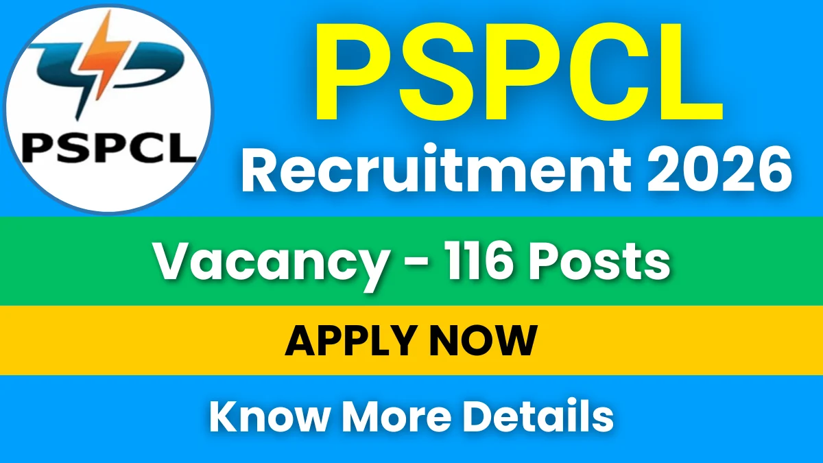 PSPCL Punjab Recruitment 2026