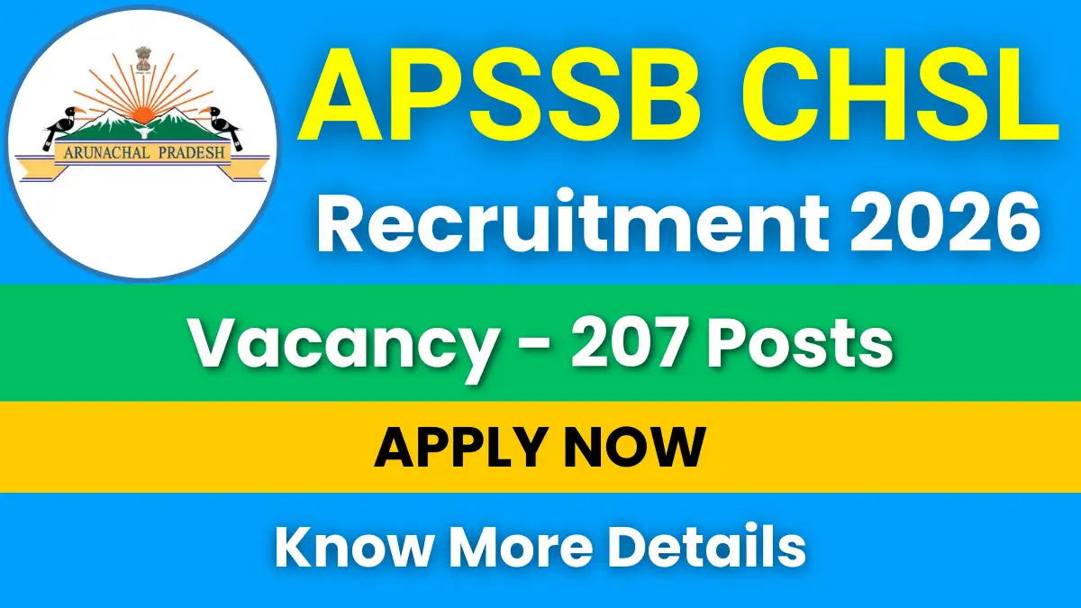 APSSB CHSL Recruitment 2026