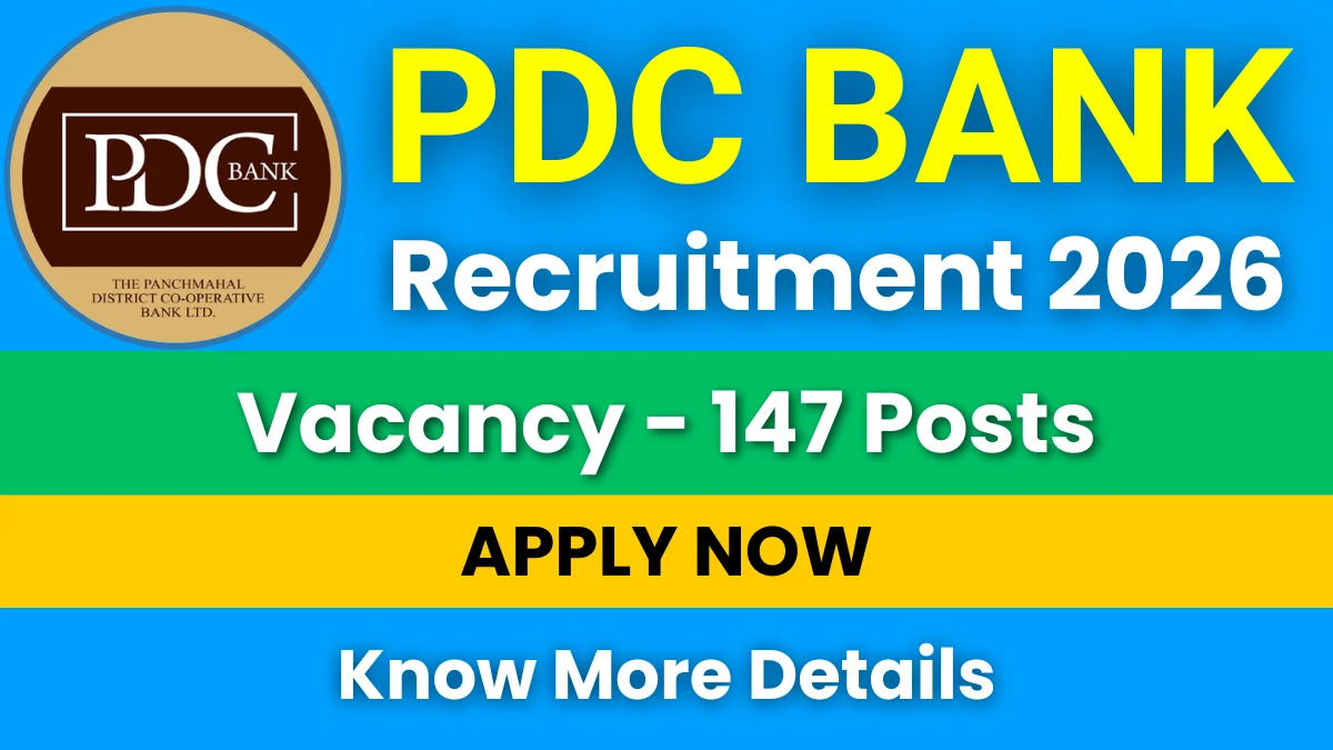 PDC Bank Recruitment 2026