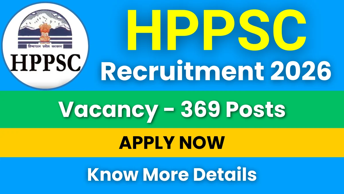 HPPSC Assistant Professor Recruitment 2026